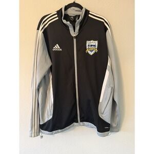 Men's Adidas Climacool Seattle United Soccer Full Zip Size Large Football